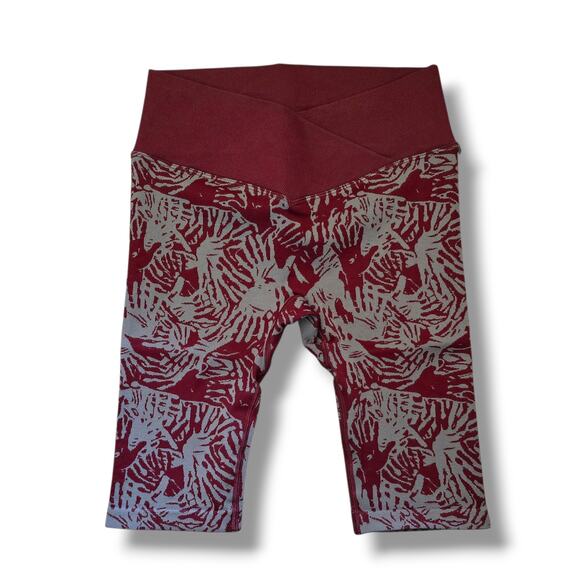 Astro Remiges Six Sense clairvoyant Compression workout Shorts Crimson Moonbeam - Picture 2 of 8